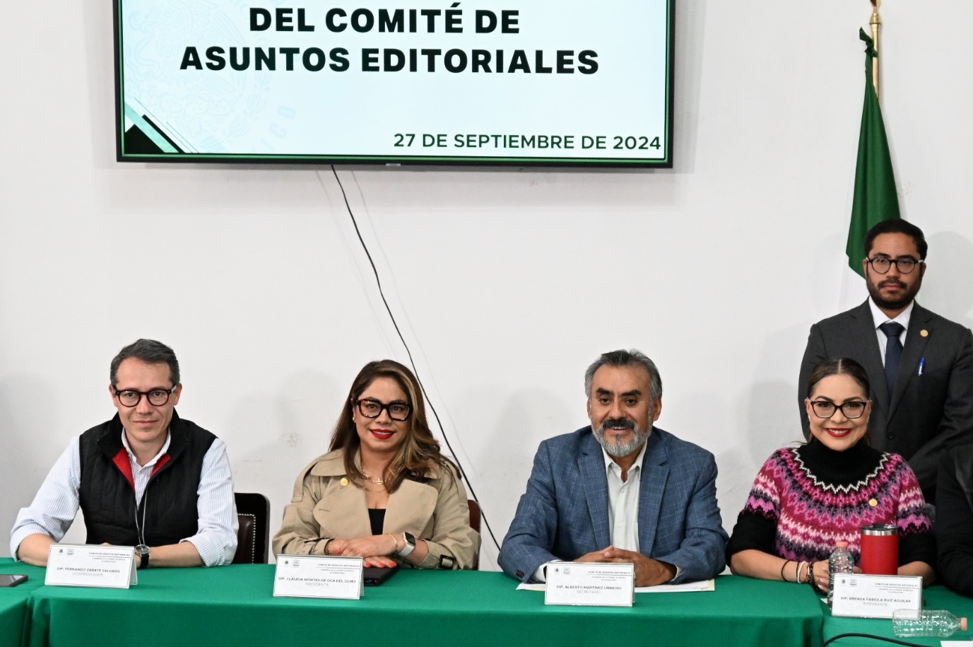 En cumplimiento a la Ley Orgánica y el Reglamento del Congreso de la Ciudad de México, se instaló formalmente el Comité de Asuntos Editoriales de este órgano legislativo. FOTO: Especial