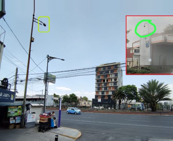 En la Fiscalía General de Justicia de la CDMX nos confirman que el Metro les hizo llegar ayer al filo de las 15:00 horas, de manera formal, dos videos –de dos cámaras– que seguramente pueden aportar elementos para la investigación del caso. FOTOS: CDMX Magacín y Google Maps