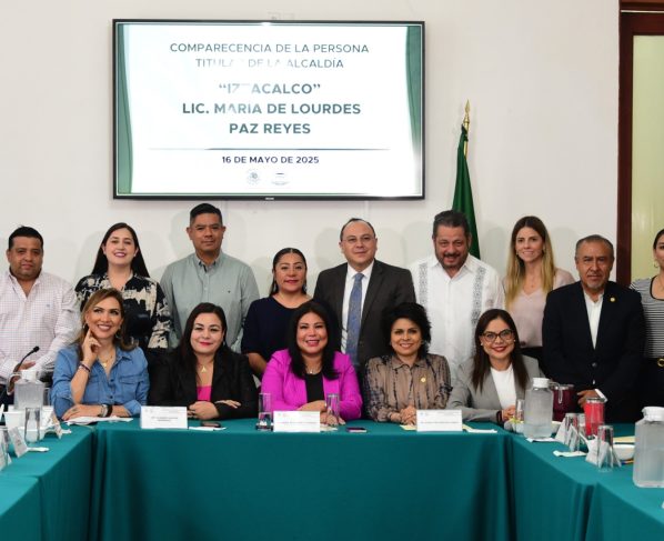 Reconoce alcaldesa Lourdes Paz que hay pendientes en Iztacalco