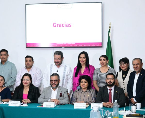 La coordinadora de los diputados de Morena en el Congreso de la Ciudad de México, Xóchitl Bravo reconoció los buenos resultados que ha logrado el alcalde Fernando Mercado en La Magdalena Contreras, en sus primeros siete meses de gobierno. FOTO: Especial