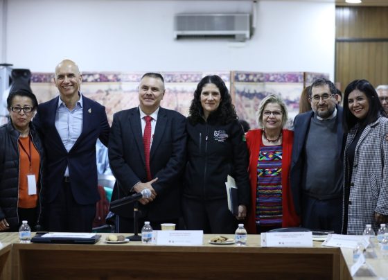 Bertha Alcalde Luján explicó que la nueva Unidad trabajará de manera coordinada con el Instituto de Servicios Periciales y Ciencias Forenses (INCIFO) del Tribunal Superior de Justicia de la Ciudad de México y del Instituto Nacional Electoral (INE).