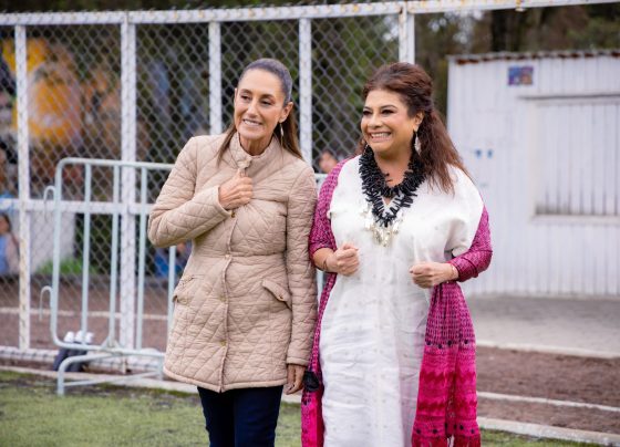 La presidenta Claudia Sheinbaum y la jefa de Gobierno, Clara Brugada, limaron asperezas, dejaron atrás las diferencias y sellaron una alianza por la confluencia importante de intereses entre ambas, el principal preservar la estabilidad política, económica y social. FOTO: Especial