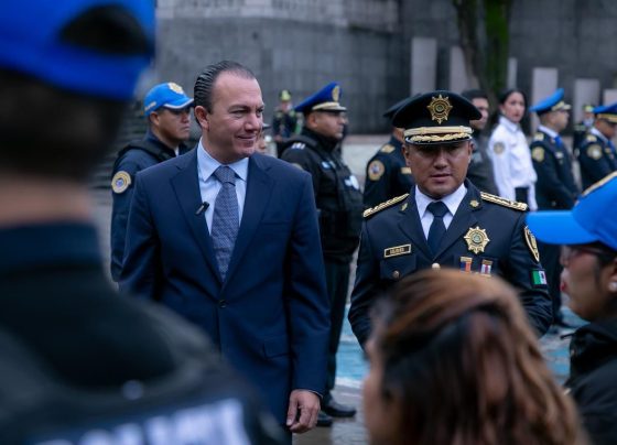El alcalde de Cuajimalpa, Carlos Orvañanos, informó que en el marco del arranque del nuevo ciclo escolar 2025-2026, se tiene listo un esquema de seguridad listo para un regreso a clases tranquilo entre los padres de familias y autoridades del sistema educativo de nivel básico en lo público y privado. FOTO: Especial