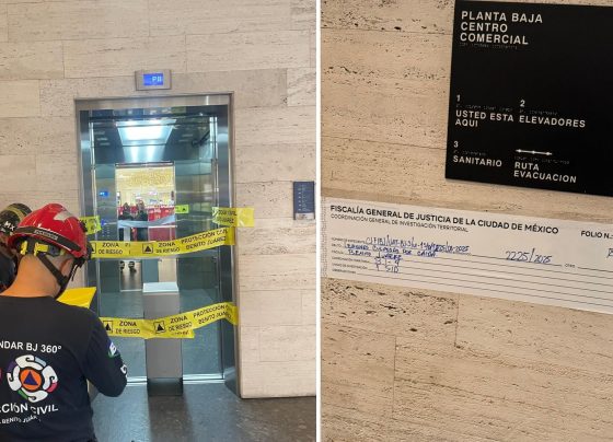 La Fiscalía General de Justicia de la CDMX tomó conocimiento de los hechos e inició las investigaciones por el presunto delito de lesiones culposas derivadas de la caída. FOTO: Especial