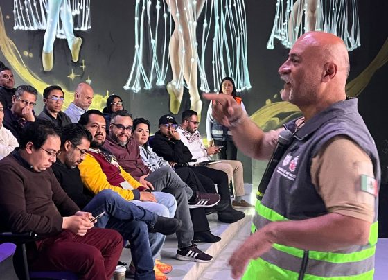 El día de hoy se llevó a cabo la primera capacitación a la estructura de la alcaldía con el “Sistema de Comando de Incidentes (SCI)” impartido por José Vázquez de la Secretaría de Gestión Integral de Riesgos y Protección Civil la Ciudad de México. FOTOS: Especial