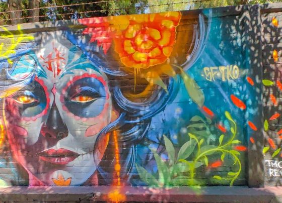 Para el alcalde Luis Mendoza promover diversas expresiones artísticas y darle espacio al talento  urbano es un compromiso para reforzar la identidad de la comunidad benitojuarense. FOTOS: Especial