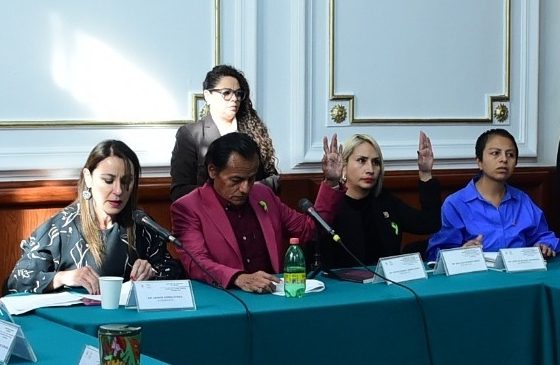 Las Comisiones Unidas de Inclusión, Bienestar Social y Exigibilidad de Derechos Sociales y de Igualdad de Género del Congreso capitalino aprobaron el acuerdo que establece el proceso para la realización de la etapa previa de la consulta sobre un Sistema Público de Cuidados de la Ciudad de México. FOTO: Especial
