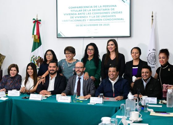 En el marco de la glosa del Primer Informe de la jefa de Gobierno, Clara Marina Brugada Molina, el titular de la Secretaría de Vivienda, Inti Muñoz Santini, compareció ante las Comisiones Unidas de Vivienda y de Unidades Habitacionales y Régimen Condominal del Congreso local, para evaluar los avances, retos y oportunidades en la materia. FOTO: Especial