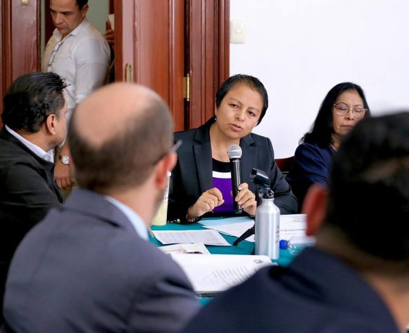 Liz Salgado destacó que, según cifras oficiales, la Ciudad de México enfrenta un déficit habitacional de hasta 700 mil viviendas, además de graves problemas estructurales en miles de unidades habitacionales. FOTO: Especial