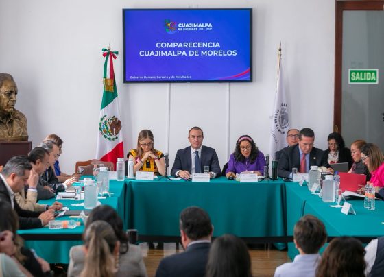 Carlos Orvañanos destacó avances en materia social: “Tarjeta Madre”, “Juventud Cuajimalpa”, “Enchúlame el Changarro”, “Alimentación de CENDIS” y “Salud para mi Familia". FOTO: Especial