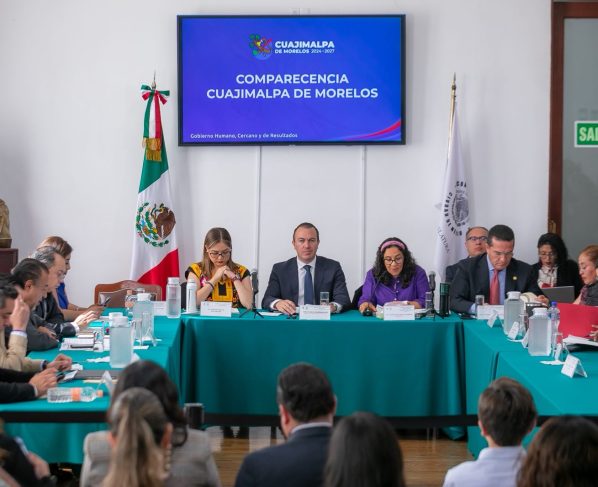 Carlos Orvañanos destacó avances en materia social: “Tarjeta Madre”, “Juventud Cuajimalpa”, “Enchúlame el Changarro”, “Alimentación de CENDIS” y “Salud para mi Familia". FOTO: Especial