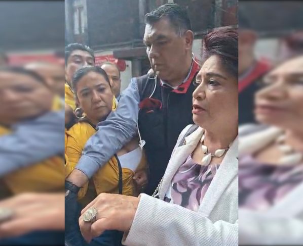 Contrario a lo estipulado en la normatividad para los servidores públicos, de que sólo los altos funcionarios que realizan labores de seguridad tienen autorización de utilizar guardaespaldas, la presidenta del Instituto Electoral de la Ciudad de México, Patricia Avendaño, acudió al Congreso capitalino con escoltas y uno de ellos agredió a Blanca Fernández, secretaria de Igualdad de Género y Agendas de Derechos Humanos. FOTO: Especial