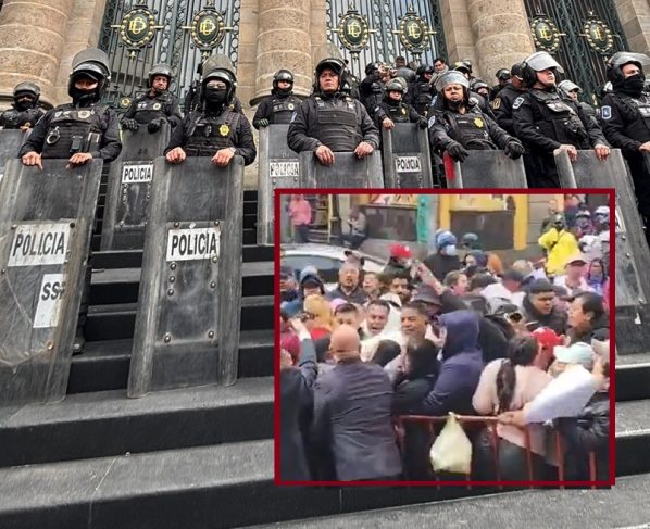 Furioso porque Morena decidió llamar a que volviera Gerardo González García, diputado propietario, su suplente Víctor Hugo Lobo Rodríguez secuestró este miércoles el Congreso de la Ciudad de México. FOTO: Especial