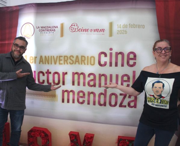 La Alcaldía La Magdalena Contreras celebró este 14 de febrero el primer aniversario de la reapertura del Cine Víctor Manuel Mendoza, mejor conocido como “El Piojito”, con una función especial de Frankenstein, dirigida por Guillermo del Toro, una de las películas más nominadas en la temporada de premios 2025–2026, incluida la 98 edición de los Premios Oscar. FOTO: Especial