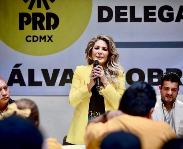 La presidenta del Partido de la Revocación Democrática (PRD) Ciudad de México, Nora Arias Contreras advirtió que el organismo político atraviesa un momento clave que requiere liderazgo, lealtad, claridad política y trabajo territorial para reconstruir la confianza ciudadana. FOTOS: Especial