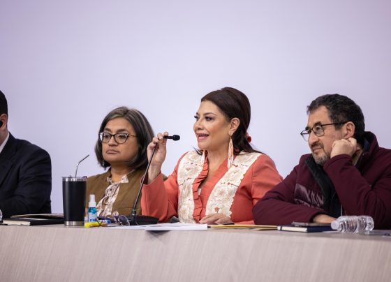 En la 183 Representación de la Pasión, Muerte y Resurrección del Cristo en Iztapalapa que se celebra esta Semana Santa se espera la asistencia de más de 2 millones de personas, por lo que se desplegó un operativo de seguridad con más de 9 mil policías, informó la jefa de Gobierno, Clara Brugada Molina.  FOTO: Especial