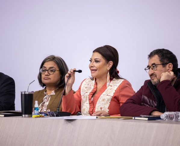 En la 183 Representación de la Pasión, Muerte y Resurrección del Cristo en Iztapalapa que se celebra esta Semana Santa se espera la asistencia de más de 2 millones de personas, por lo que se desplegó un operativo de seguridad con más de 9 mil policías, informó la jefa de Gobierno, Clara Brugada Molina.  FOTO: Especial