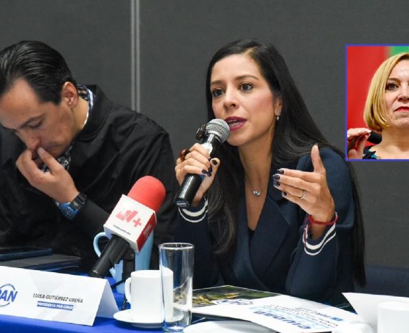 Algo seguro que anda mal en el PAN de la Ciudad de México, porque el partido hizo una conferencia de prensa para posicionarse sobre el Plan General de Desarrollo (PGD) 2025-2045 y no convocaron a su diputada experta en el tema, Olivia Garza. FOTOS: Especial