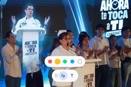 El presidente nacional del PAN, Jorge Romero Herrera reiteró su llamado a la ciudadanía a participar por una candidatura del blanquiazul para el proceso electoral del 2027. FOTOS: PAN, editadas en IA Gemini