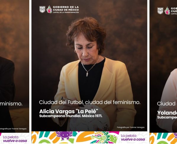 En 1971, en el Estadio Azteca, una generación de futbolistas rompió barreras y desafió estereotipos al disputar el Torneo Internacional de Selecciones Femeniles, considerado el primer gran mundial de futbol femenil. FOTO: Especial