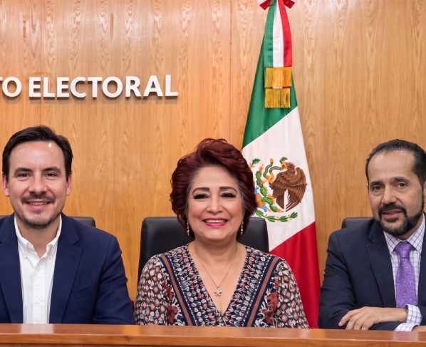 Nos aseguran que el karma sí existe, y que el proceso de selección de consejeros del INE nos da muchos ejemplos de ello, en las personas de Patricia Avendaño, Ernesto Ramos y Bernardo Valle, consejeros y ex consejero del IECM. FOTO: Especial - Edición IA Gemini