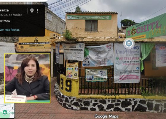 Nos vamos enterando que quien hace uso indebido de la secuestrada sede del PRD en la alcaldía La Magdalena Contreras es la ex concejala y ex militante de ese partido, Tanessi Rosales. Ella tiene el respaldo y complicidad de Jesús Zambrano y Víctor Hugo Lobo. FOTOS: Tanessi Rosales - Google Maps