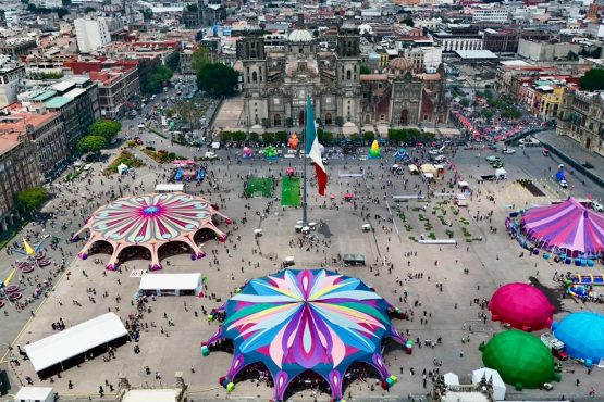 Inaugura Brugada ‘Zocalito de las Infancias', más de 100 actividades infantiles