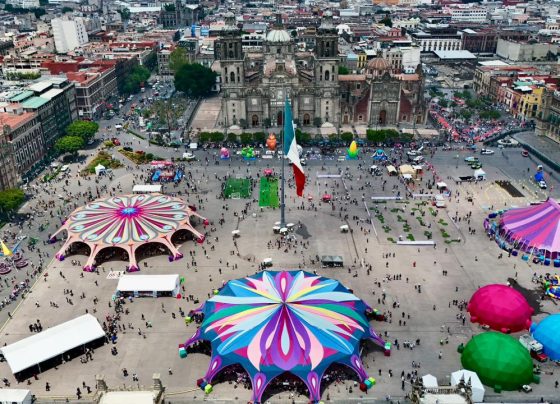 Inaugura Brugada ‘Zocalito de las Infancias', más de 100 actividades infantiles