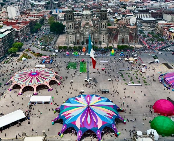 Inaugura Brugada ‘Zocalito de las Infancias', más de 100 actividades infantiles