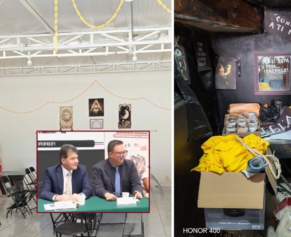 ¿Para qué más utilizó Estrada ese inmueble del PRD en Iztacalco? Ahí se encontraron símbolos e imágenes para hacer rituales, lo que coloquialmente también se le llama “brujería”, un término muy popular y genérico para identificar a quienes practican la santería y otras actividades esotéricas. FOTOS: Especial