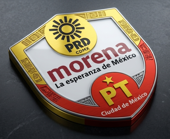 Militantes de la vieja izquierda y también jóvenes ven con buenos ojos la posibilidad de que se hiciera una amplia alianza de las izquierdas en la capital del país, de Morena, PT y PRD. IMAGEN: Especial / IA Gemini