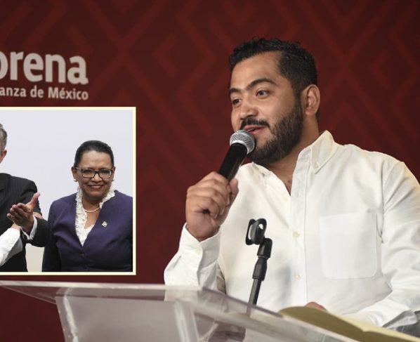 Una de dos: en La Chilanguera quisieron salpicar de manera deliberada a la secretaria de Gobernación, Rosa Icela Rodríguez, o de plano ya pueden ahí decir cualquier cosa. FOTOS: Especial