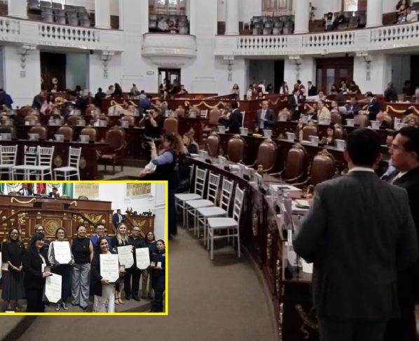 Pero hay tristes y lamentables excepciones, como el caso del Congreso de la Ciudad de México, donde no se les dio preferencia, a pesar de que ahí se crean las leyes. Este martes, en el Palacio de Donceles, los legisladores entregaron 84 medallas al Mérito en diferentes disciplinas, actividades profesionales y causas sociales. En total 13 diferentes áreas. FOTO: CDMX Magacín / Especial