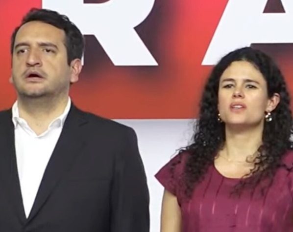 Tanto Luisa María Alcalde como Andy López Beltrán vieron truncadas sus esperanzas de convertirse en candidatos de su partido a la CDMX en 2030. Luisa también tendrá que buscar una diputación federal en 2027. A los dos les va a servir el fuero. FOTO:  Especial