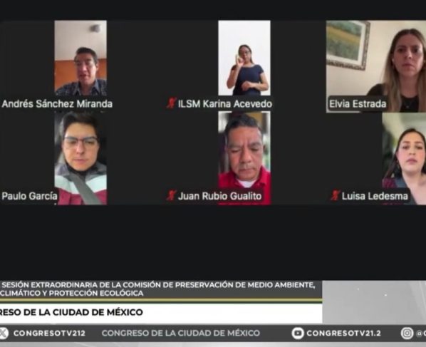 En la comisión del Congreso de la Ciudad de México se aprobaron seis dictámenes en materia de gestión de residuos eléctricos y electrónicos; etiquetado para la correcta disposición final de envases de plástico; fomentar los huertos urbanos; protección del arbolado urbano y bosques de agua, así como para expedir la Ley General de Control del Ruido Urbano.