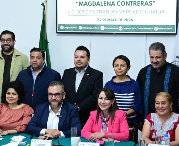 El alcalde de La Magdalena Contreras, José Fernando Mercado Guaida, compareció este viernes ante comisiones del Congreso de la Ciudad de México para informar sobre los avances y resultados de su gestión, así como las acciones pendientes en esa demarcación. FOTO: Especial