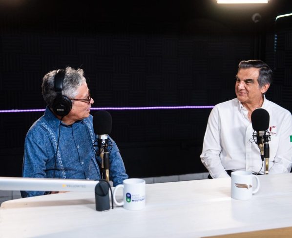 * Durante Diálogos con Américo, subraya avances en el proceso de reconstrucción del tejido social a través del DIF Tamaulipas y el programa Lazos de Bienestar en beneficio de las y los niños tamaulipecos. FOTO: Especial