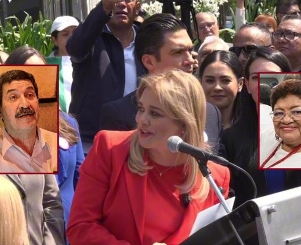 El salvamento de Godoy a Corral, que data de agosto de 2024: el entonces encargado de la Fiscalía capitalina, Ulises Lara –personero de Godoy– acudió a un restaurante en la colonia Roma para rescatar al chihuahuense-estadounidense (tiene doble nacionalidad), porque sobre él pesaba una orden de aprehensión. FOTOS: Especial