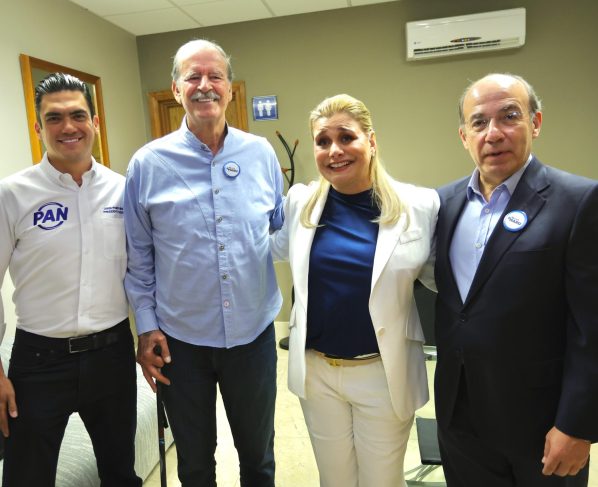 El dirigente nacional del PAN aseguró que el respaldo a Maru Campos trasciende al partido y advirtió que Acción Nacional no permitirá actos de autoritarismo contra la mandataria estatal. FOTOS: Especial