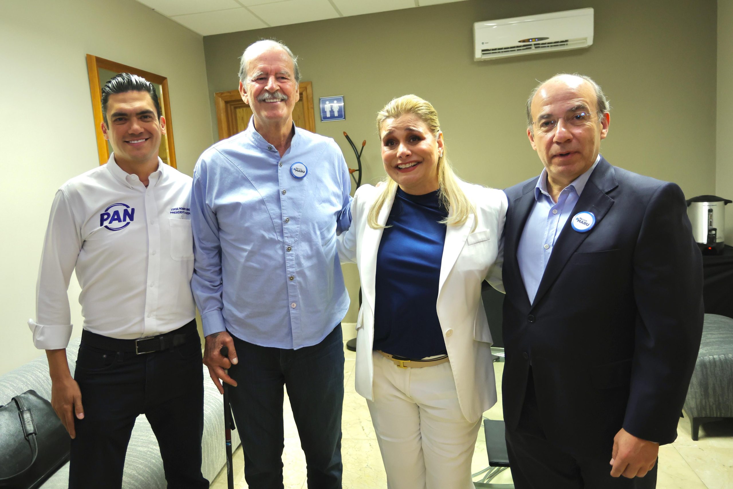 El dirigente nacional del PAN aseguró que el respaldo a Maru Campos trasciende al partido y advirtió que Acción Nacional no permitirá actos de autoritarismo contra la mandataria estatal. FOTOS: Especial