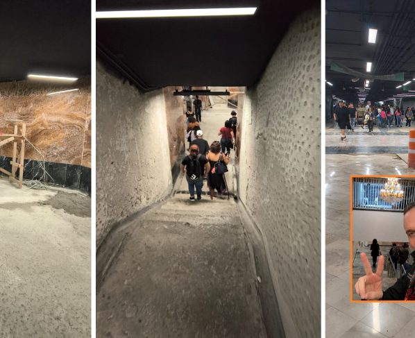 No queda claro si es más irrisorio o de pena ajena ver al director general del Metro, Monsieur Adrián Rubalcava, expresando frases en que no sólo hace el ridículo, sino que seguramente queda mal con la presidenta Claudia Sheinbaum. FOTOS: RRSS y CDMX Magacín