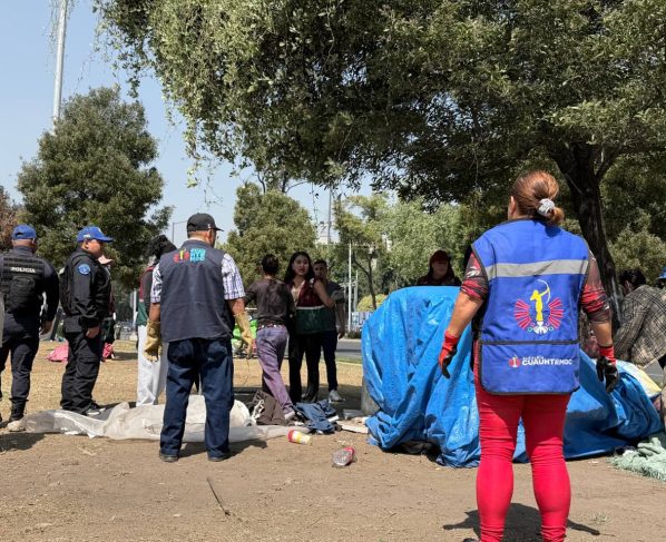 Refuerza la Cuauhtémoc brigadas de atención a personas en situación de calle