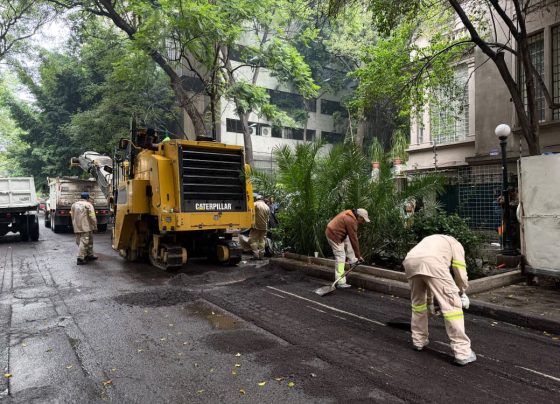 La calle Hamburgo es una de las vialidades con mayor actividad comercial, turística y de servicios en la colonia Juárez, por lo que su mantenimiento resulta fundamental para mejorar la movilidad de vecinas, vecinos, trabajadores y visitantes. FOTO: Especial