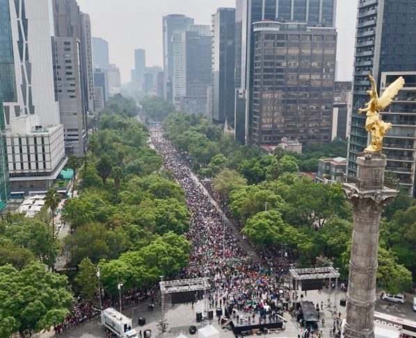 “Queremos que quienes nos visiten durante el Mundial encuentren una ciudad vibrante, incluyente y profundamente humana”, afirmó Brugada. FOTOS: Especial